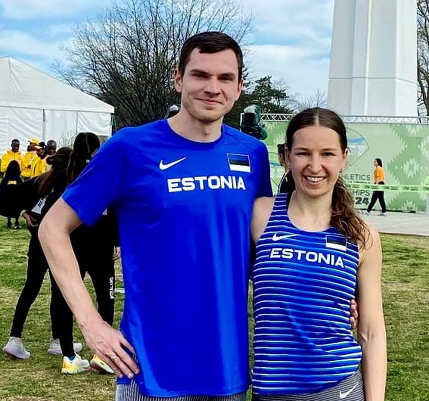 Эстонию на чемпионате мира по бегу по пересеченной местности представляли на дистанции 10 километров Денис Шалкаускас (91-е место) и Лаура Маазик (48-е место).