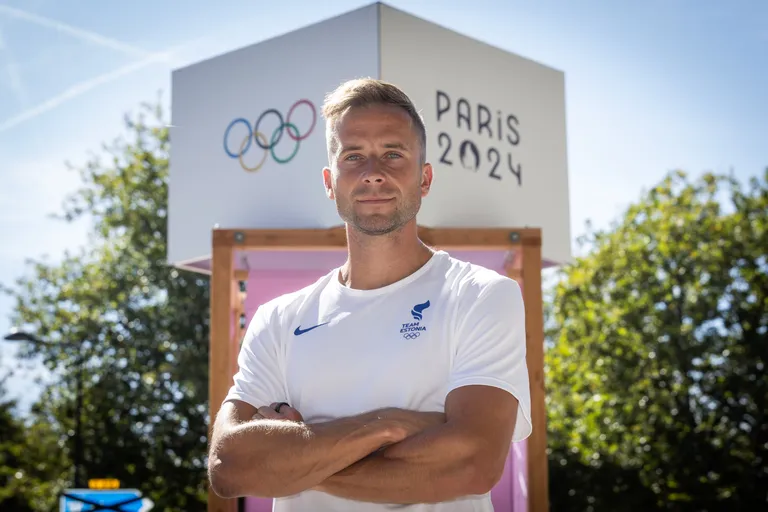 Rasmus Mägi Pariisi olümpial.