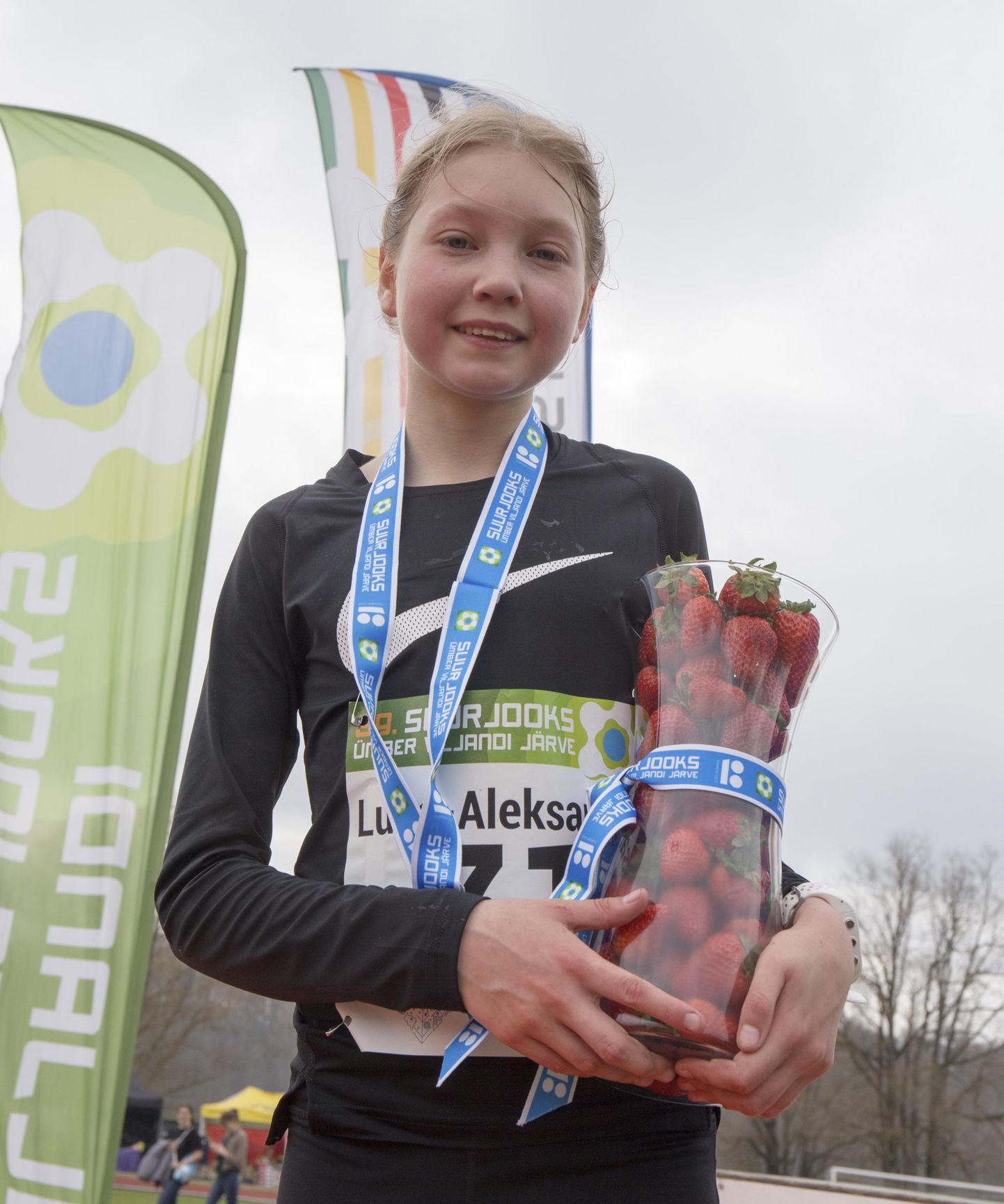Tänavuse järvejooksu suurima üllatuse pakkus 13-aastane Luna-Aleksandra Lagoda, tulles naiste seas võitjaks.
