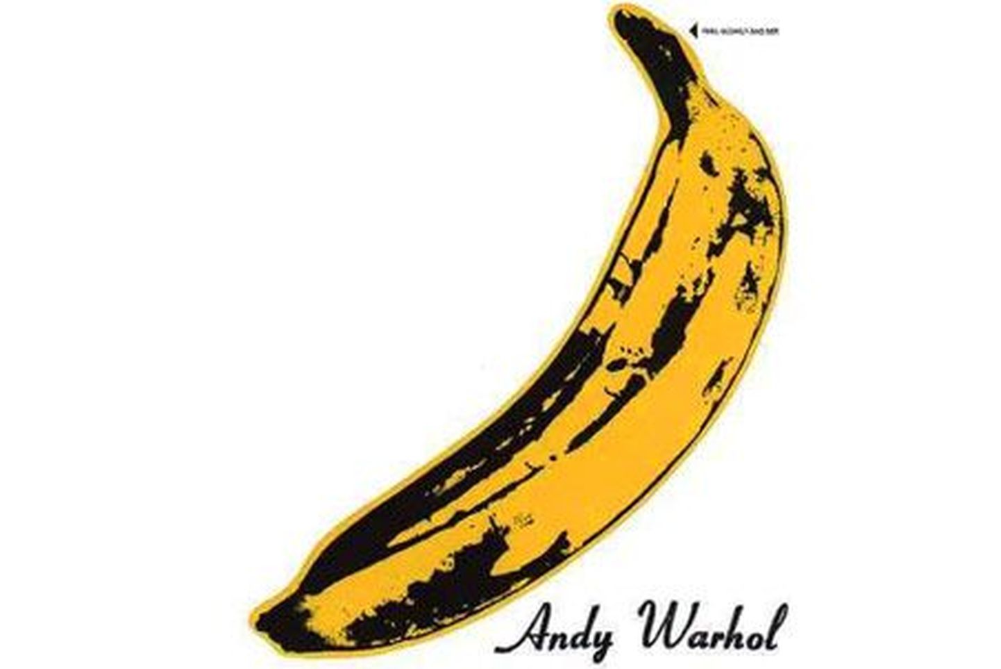Знаменитая обложка дебютного альбома The Velvet Underground с бананом Энди Уорхолла