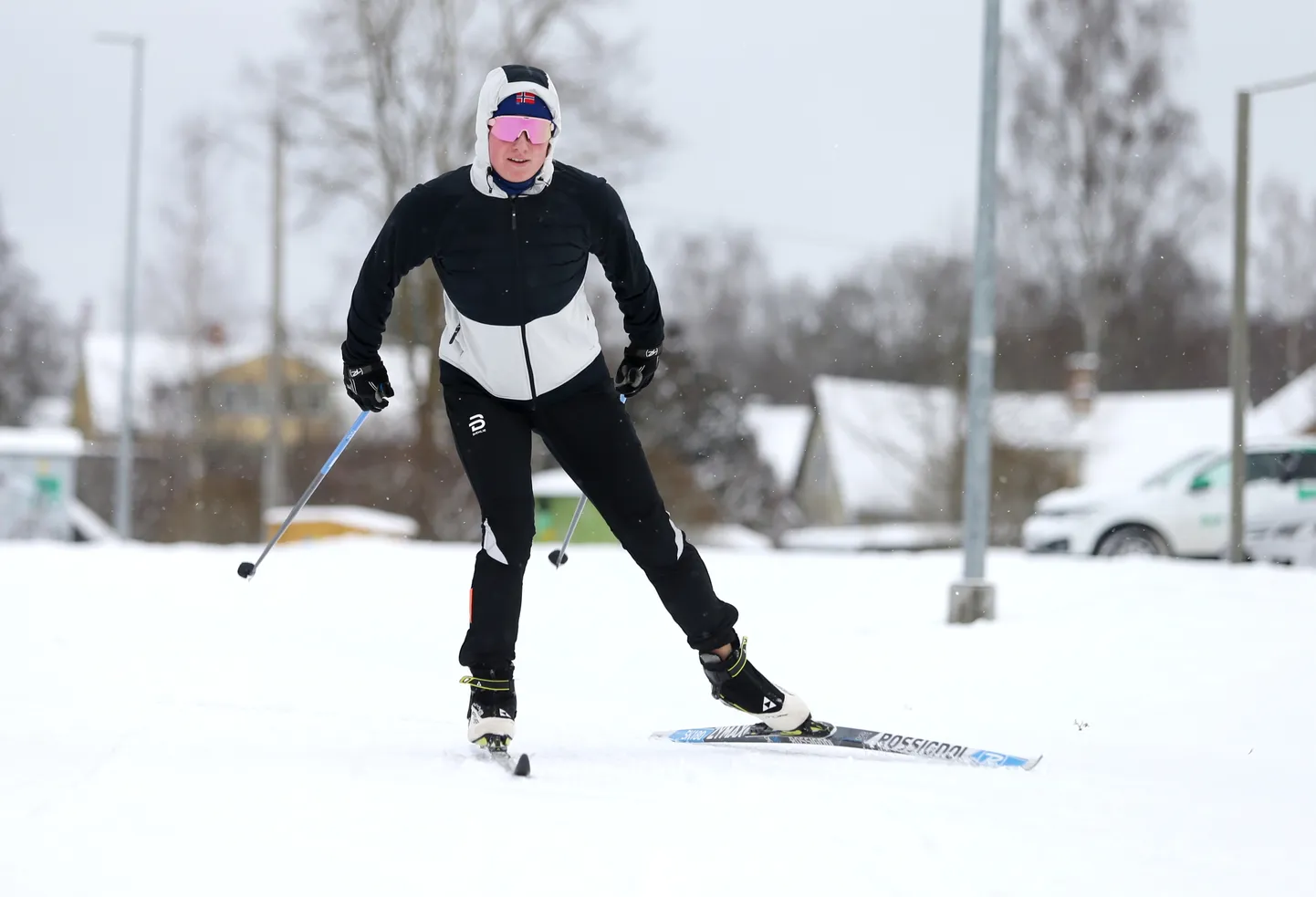 Rajameistri sõnul on ka looduslik lumi kõigil radadel sõidetav.