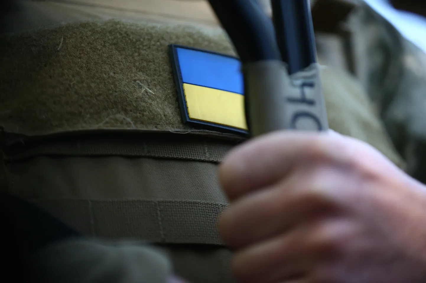 Украинский военный.