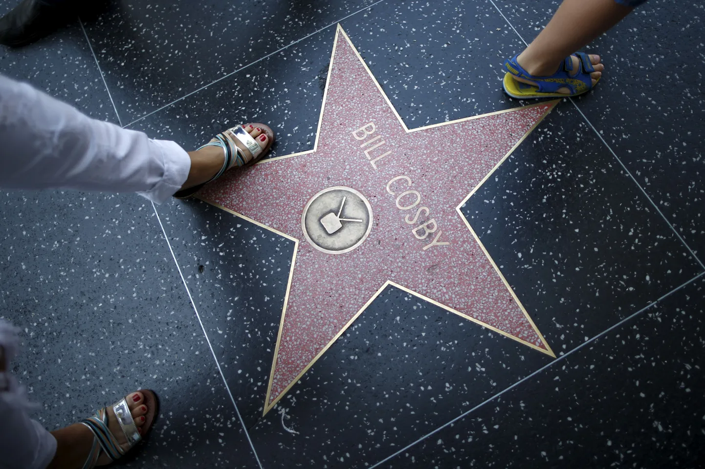 Bill Cosby täht kuulsuste alleel