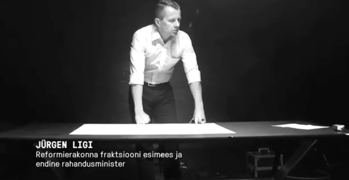 Jürgen Ligi jutupliiats.