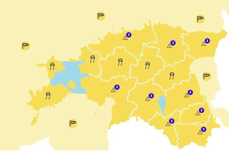 Keskkonnaagentuuri hoiatus.