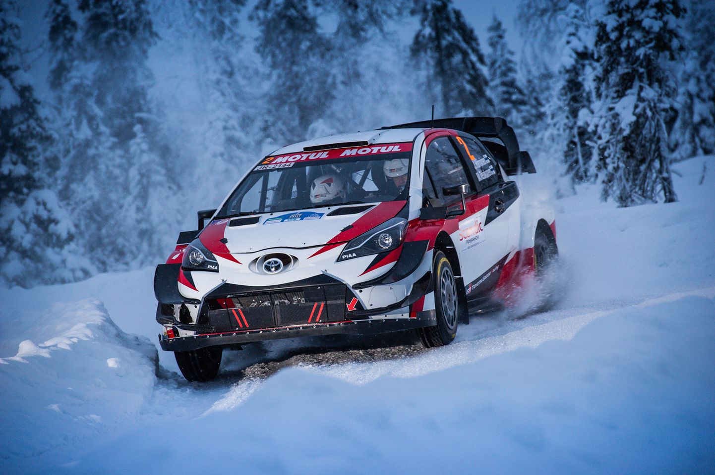 Jaanuaris toimunud Soome meistrivõistluste etapil Arctic Lapland Rallyl võidutses Toyota roolis Juho Hänninen.