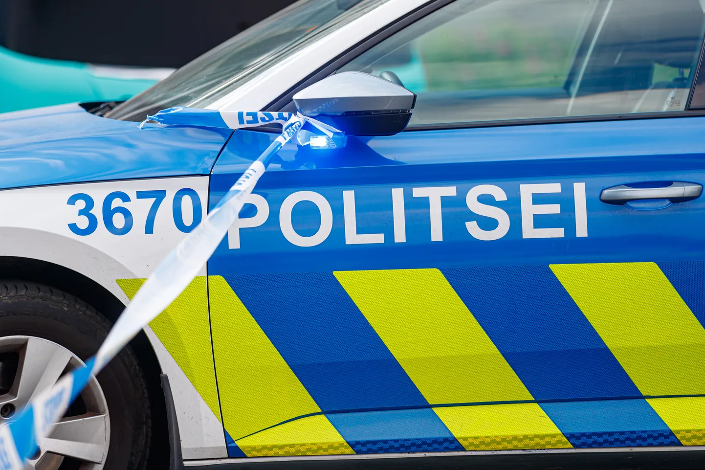 Politsei sündmuskohal, pilt on illustratiivne.