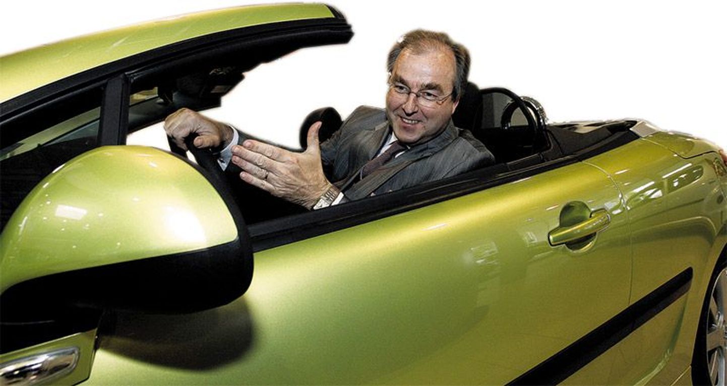 Peugeot keeras võlgades Kommest Autol kraanid kinni