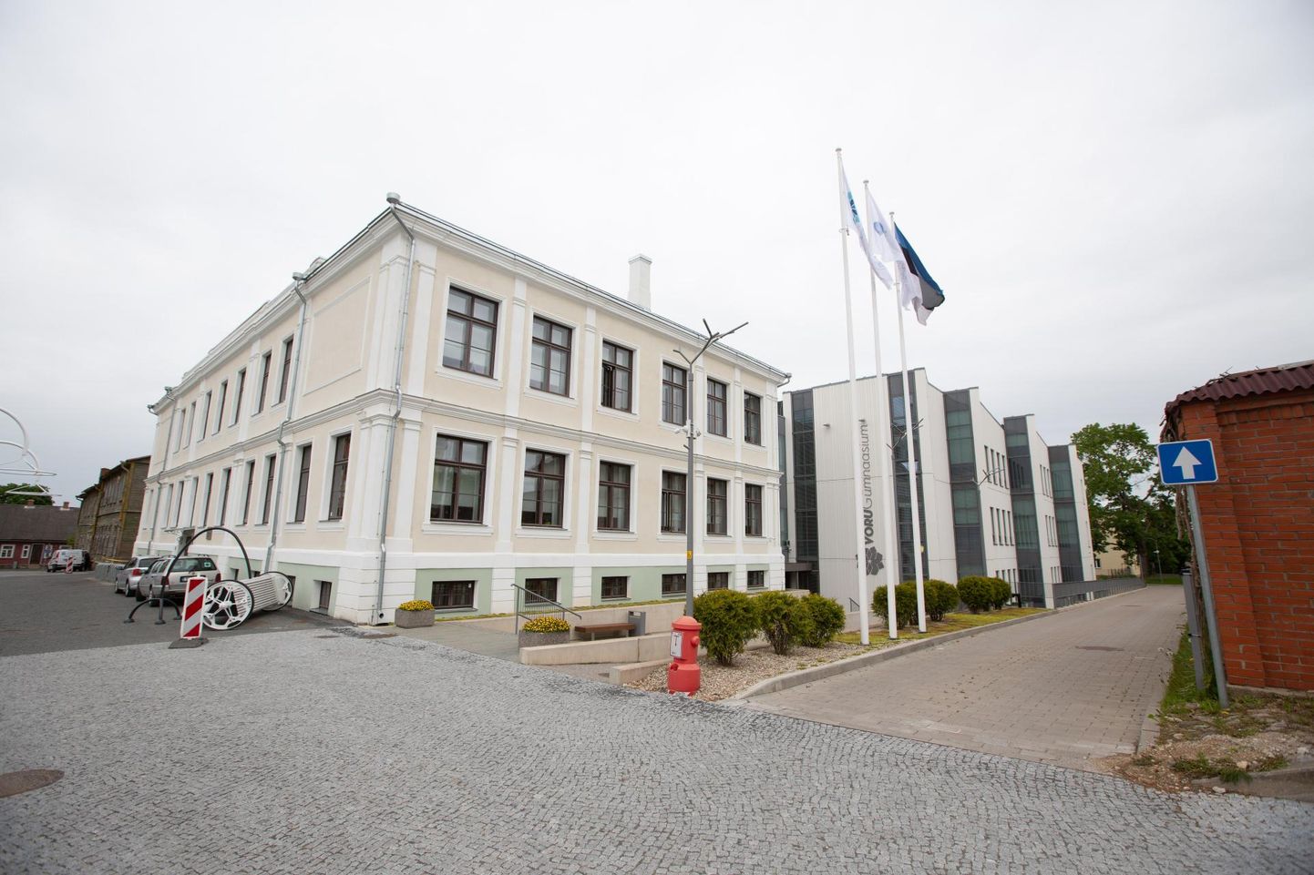 Võru gümnaasium kuulub Eesti parimate koolide sekka.
FOTO: Arvo Meeks
