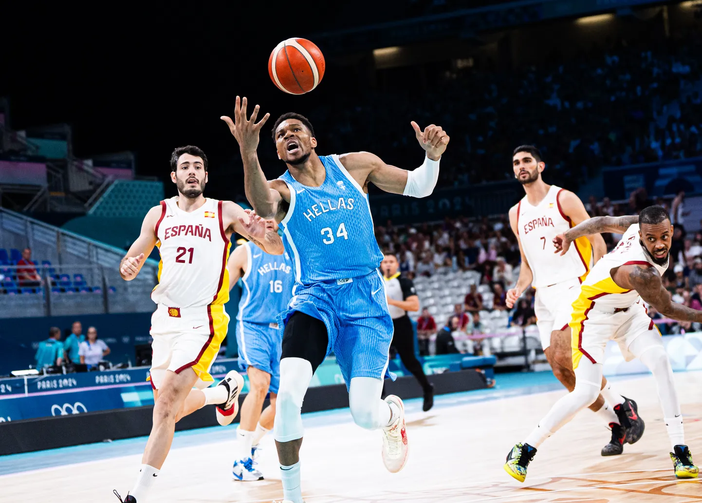 Grieķijas basketbolists Jannis Adetokunbo