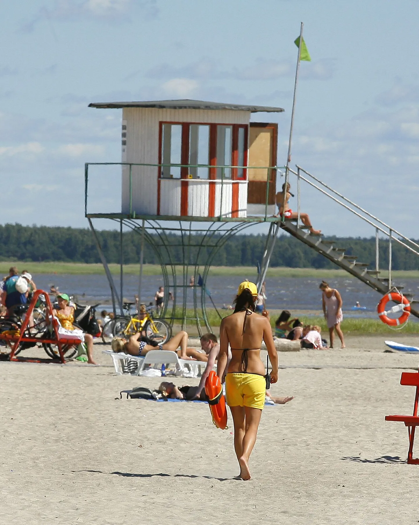 PRN01: RAND : PÄRNU, EESTI,  27JUN10-
Rannavalve
ul/Foto URMAS LUIK PÄRNU POSTIMEES