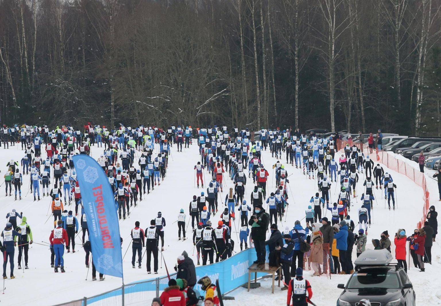 Тартуский марафон второй год подряд проводится по специальному разрешению.