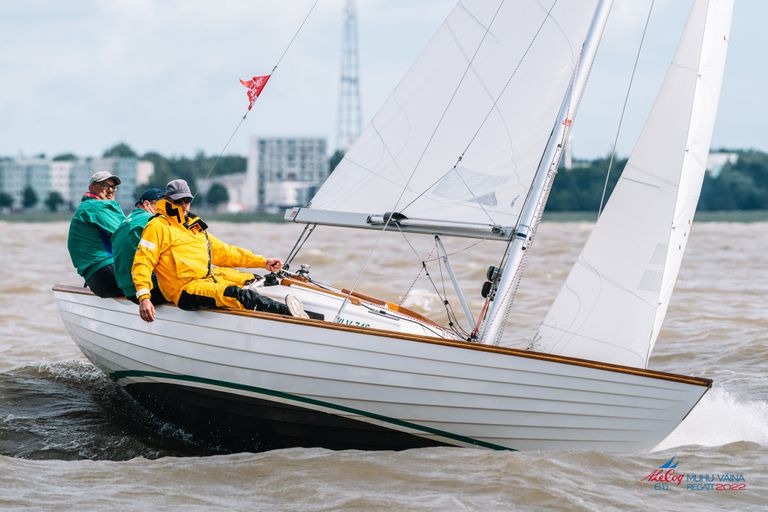 Folkboot W-Lind, kapten Tiit Riisalo - A. Le Coq 65. Muhu Väina regatt