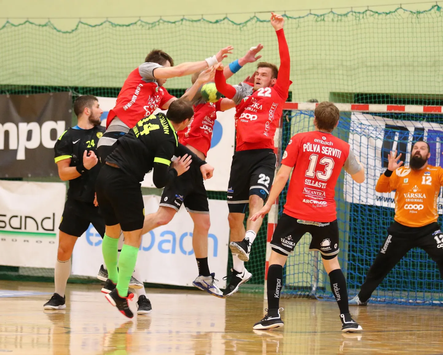 Serviti kaitse hea mängis võidus olulist rolli FOTO: Helin Potter
