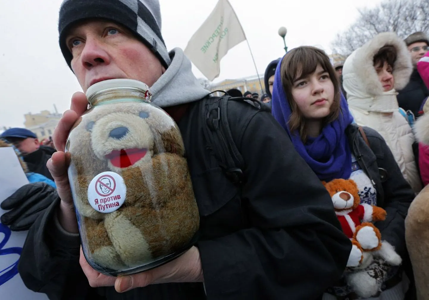 Venemaal protestiti lapsendamisseaduse vastu.