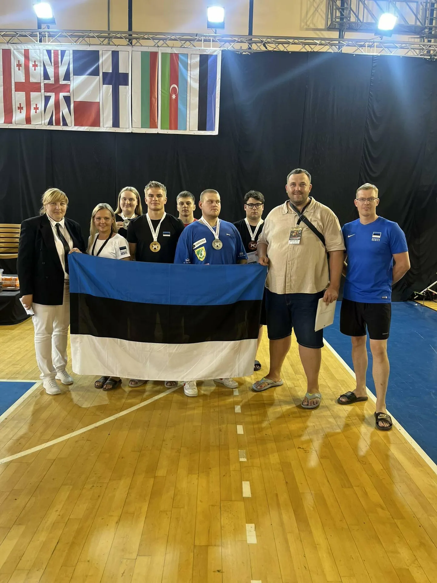 Eesti sumomaadlejad tõid Euroopa meistrivõistlustelt koju üheksa medalit.