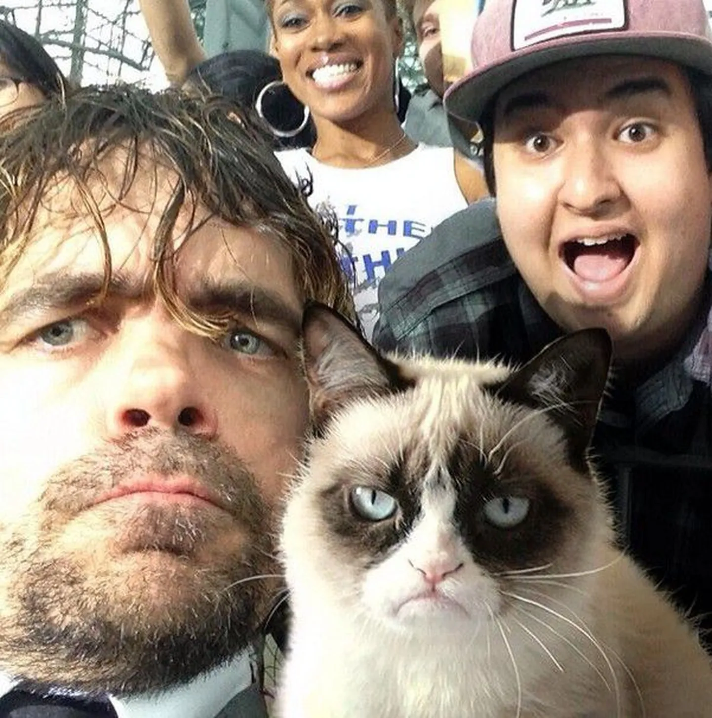 Peter Dinklage ja Grumpy Cat