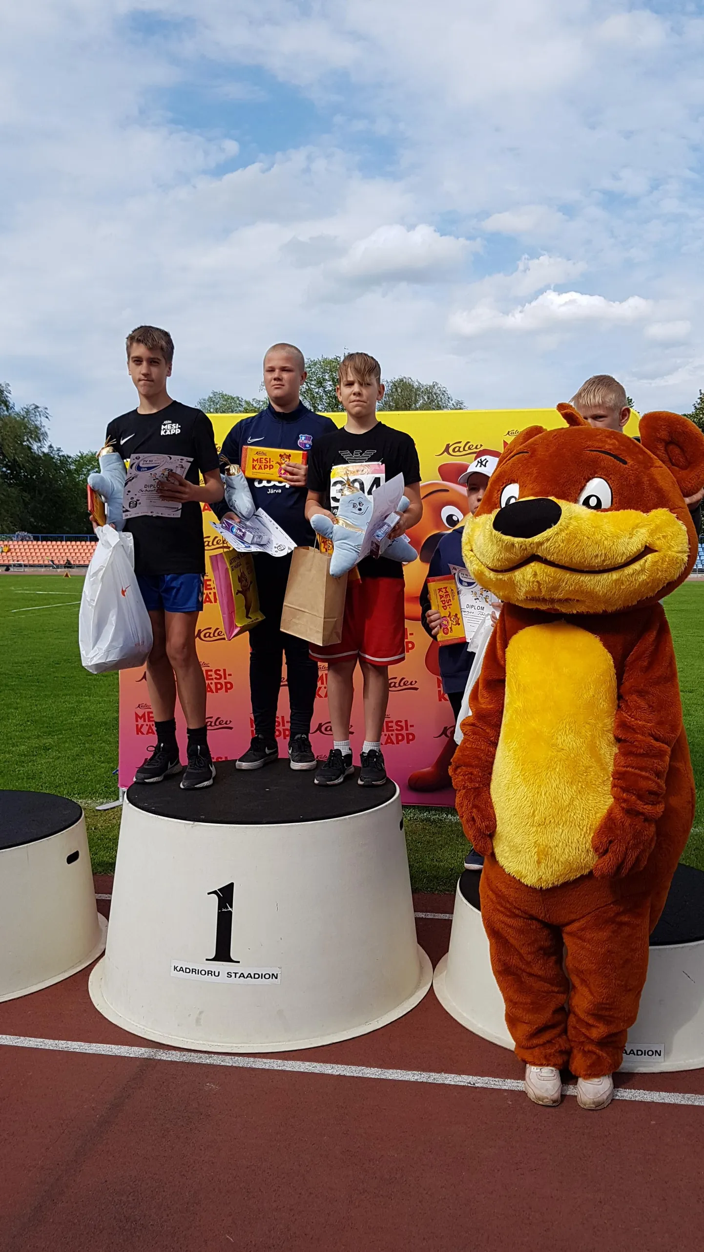 Andre Toomi (keskel) võitis konkurente seekord ülekaalukalt.