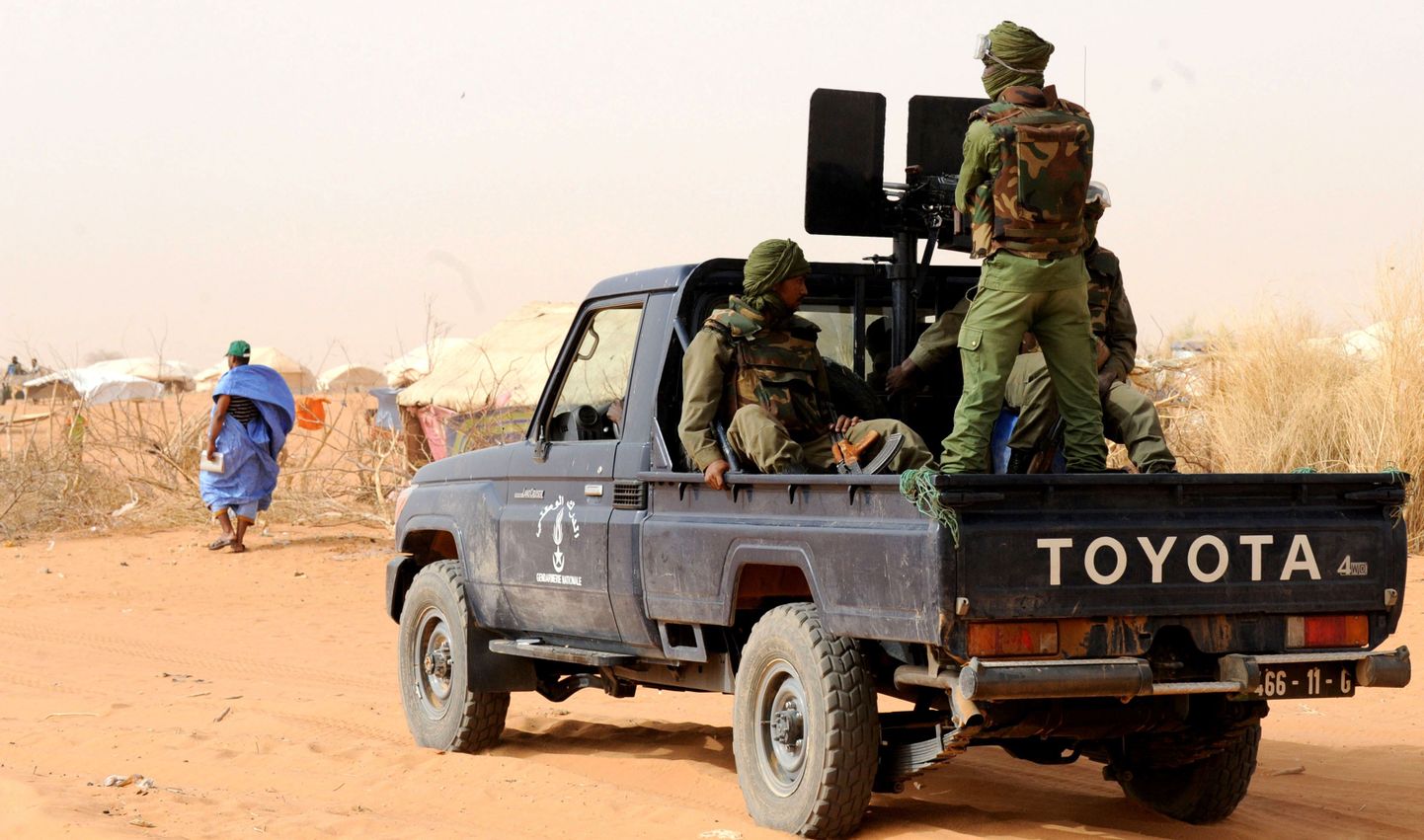 Mauritaania armee sõdurid.