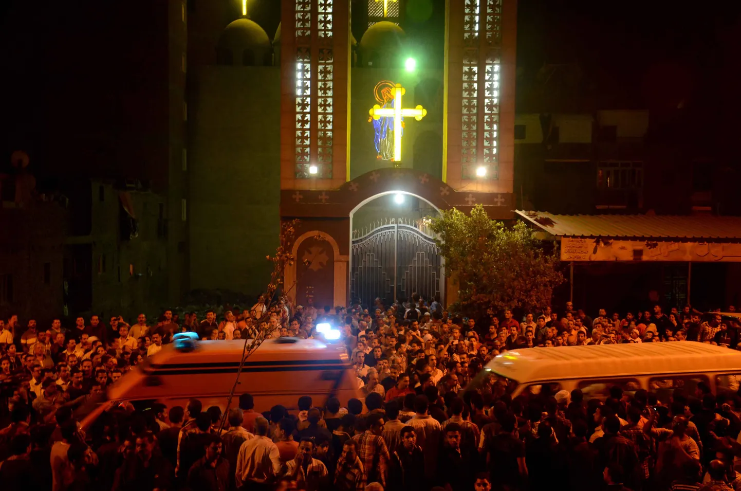 Koptikristlaste pühamu Kairos.