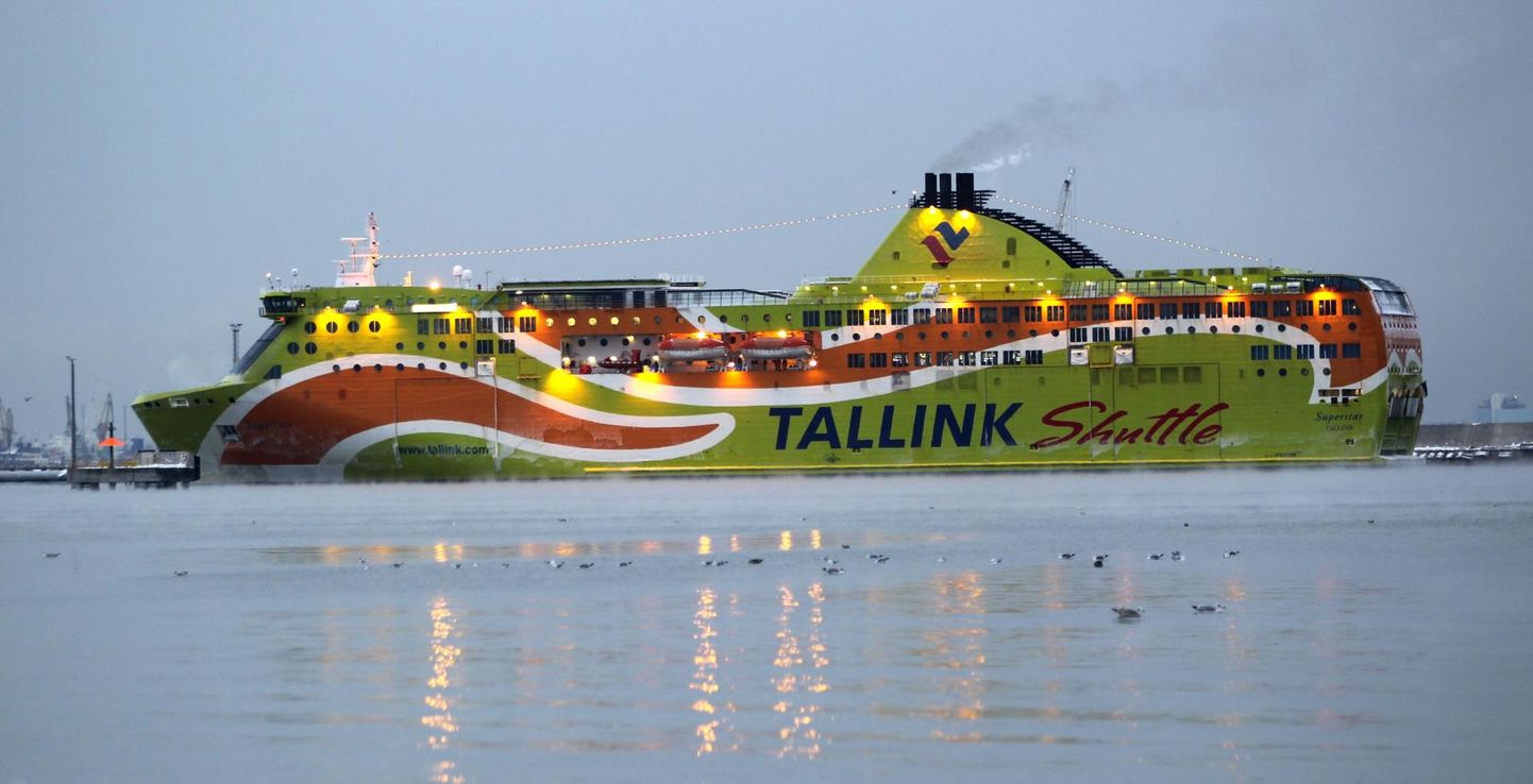 Паром Tallink.
