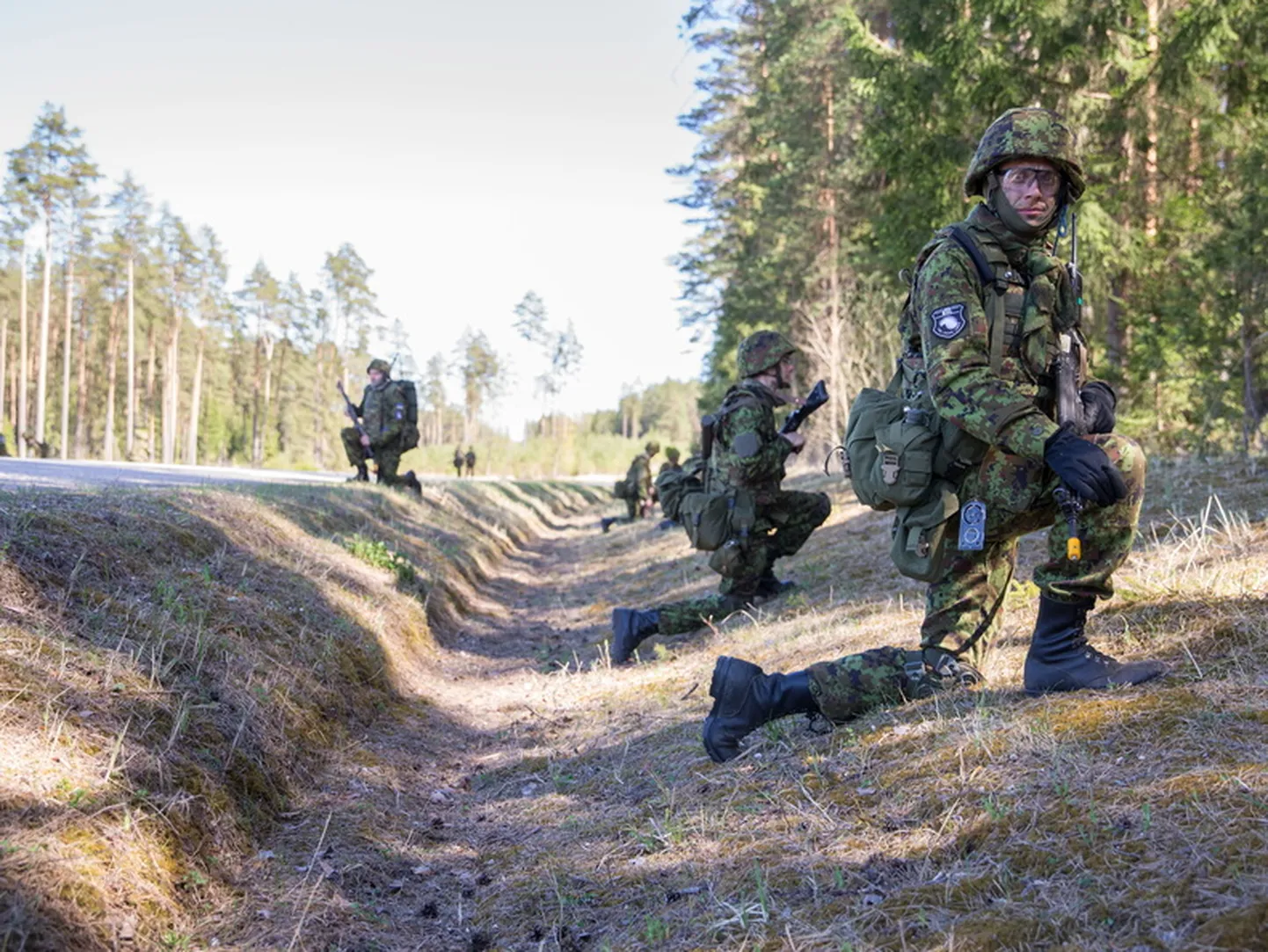 Kaitseväelased suurõppusel Siil.