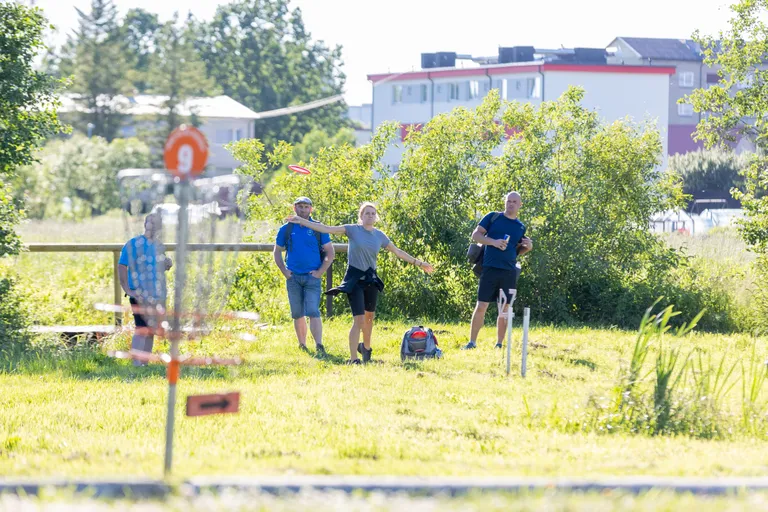 Дискгольф в Пайде.