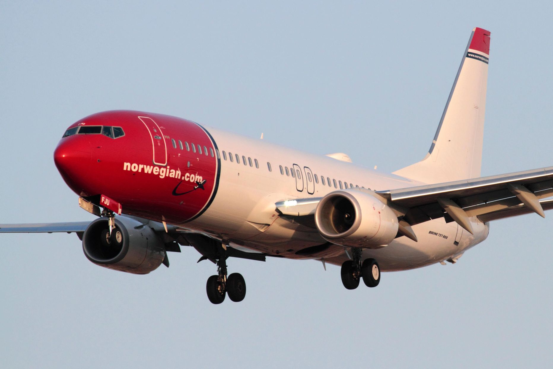 Norwegian Air lennuk