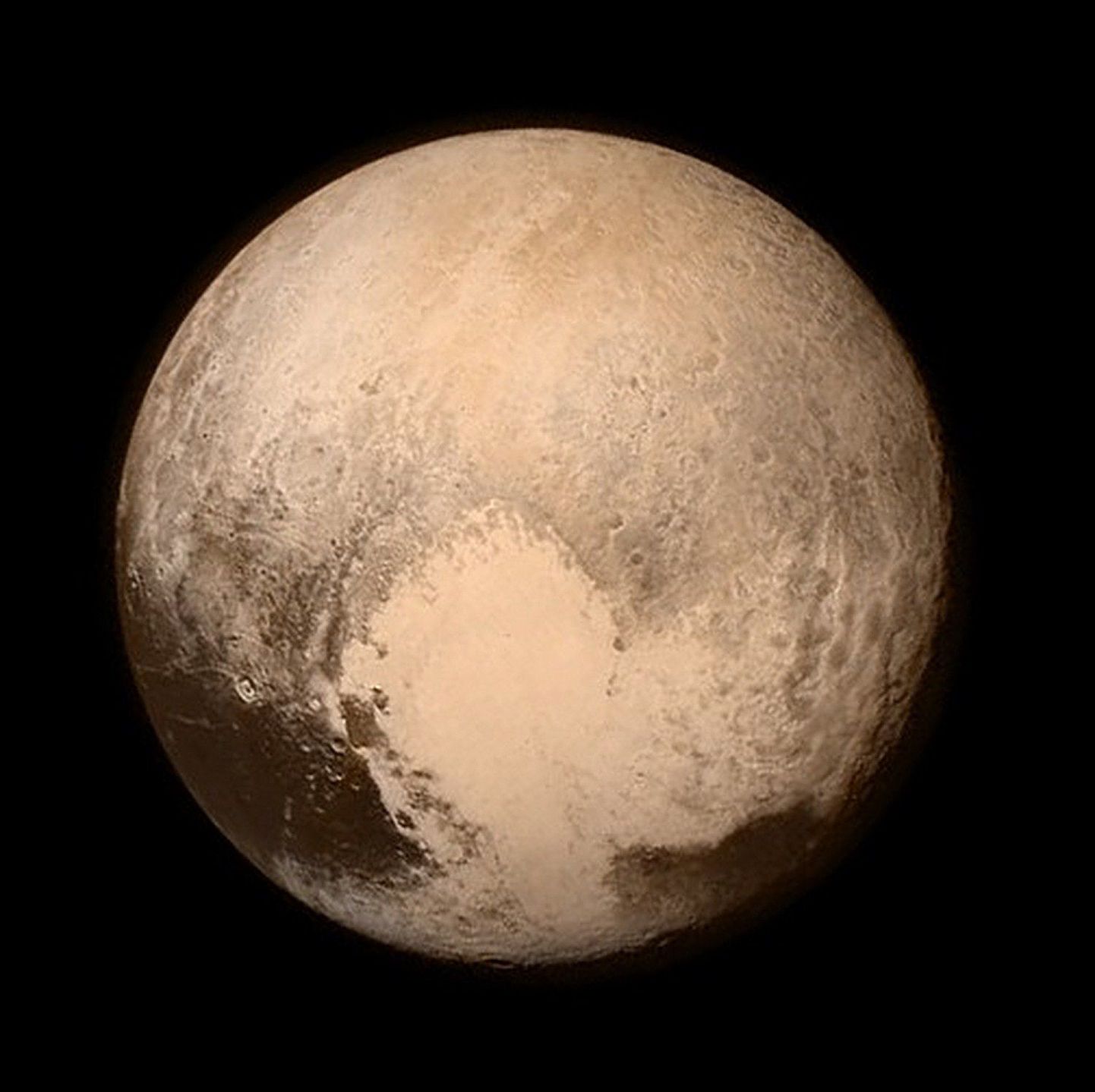 Täna avaldatud pilt Pluuto pinnast toob nähtavale seni inimkonna eest varjatuks jäänud geoloogilised moodustised kääbusplaneedi pinnal.