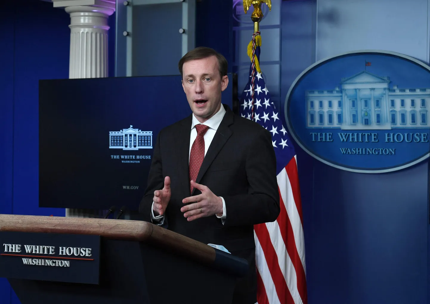 USA riiklik julgeolekunõunik Jake Sullivan.