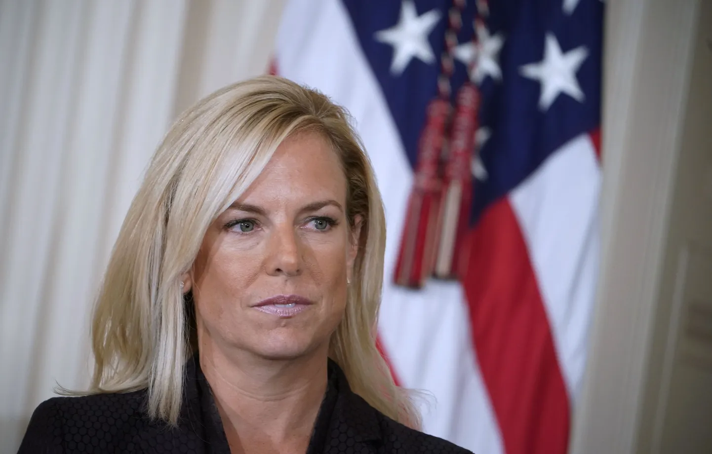 Kirstjen Nielsen ametissenimetamisel.