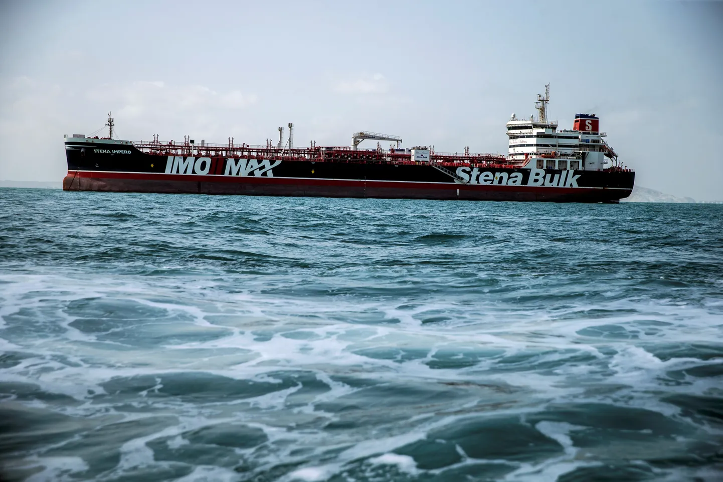 Iraani kinni peetud naftatanker Stena Impero.