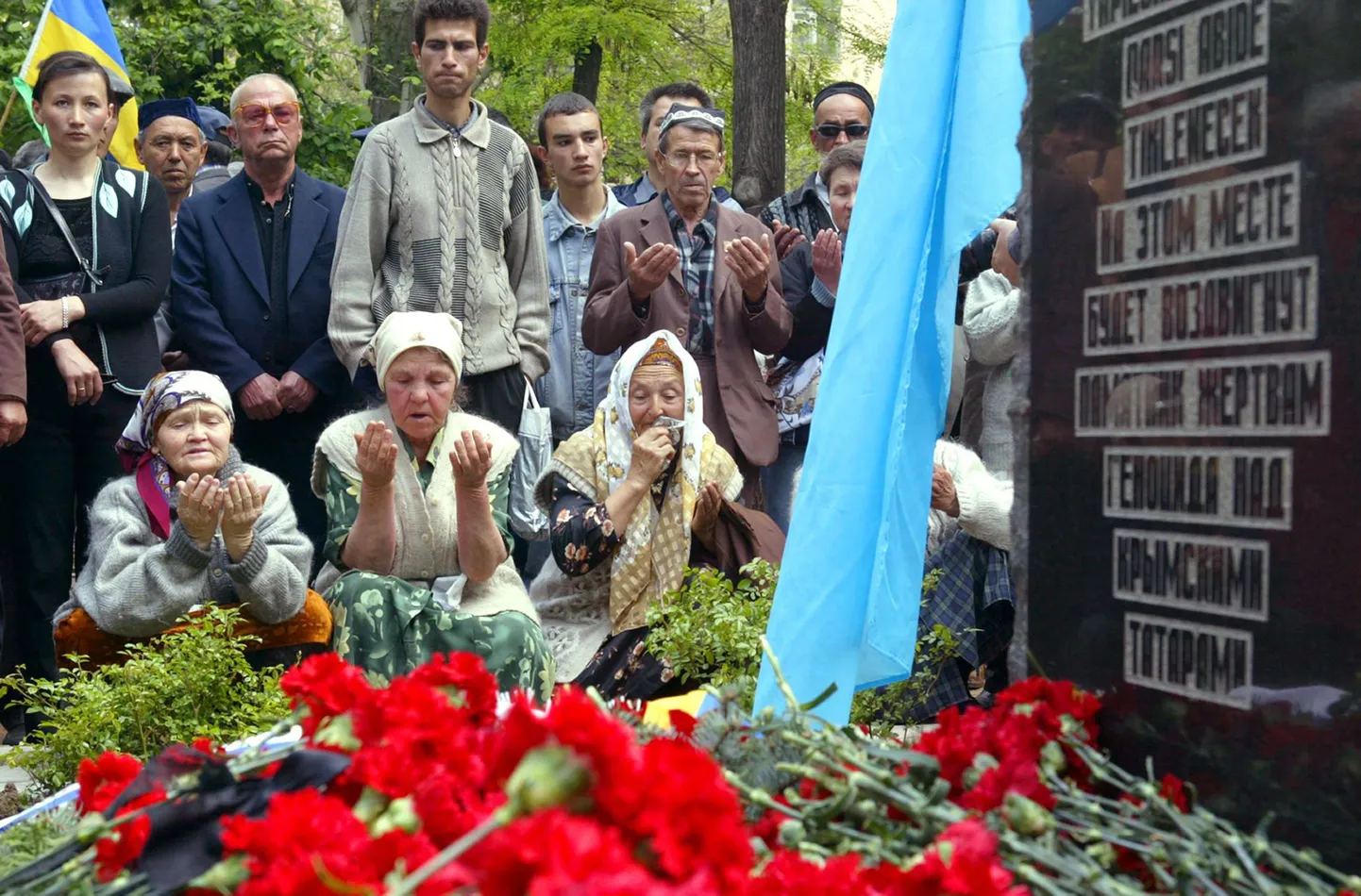 Krimmitatarlased peavad igal aastal meeles küüditamispäeva. Foto pärinev 2004. aastast.