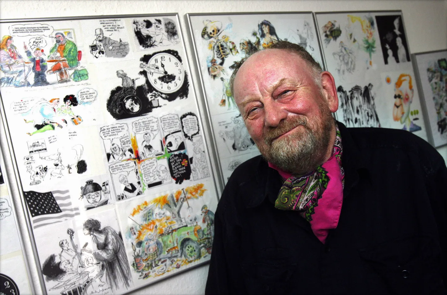 Prohvet Muhamedi karikatuuridega tuntuks saanud taanlasest karikaturist Kurt Westergaard