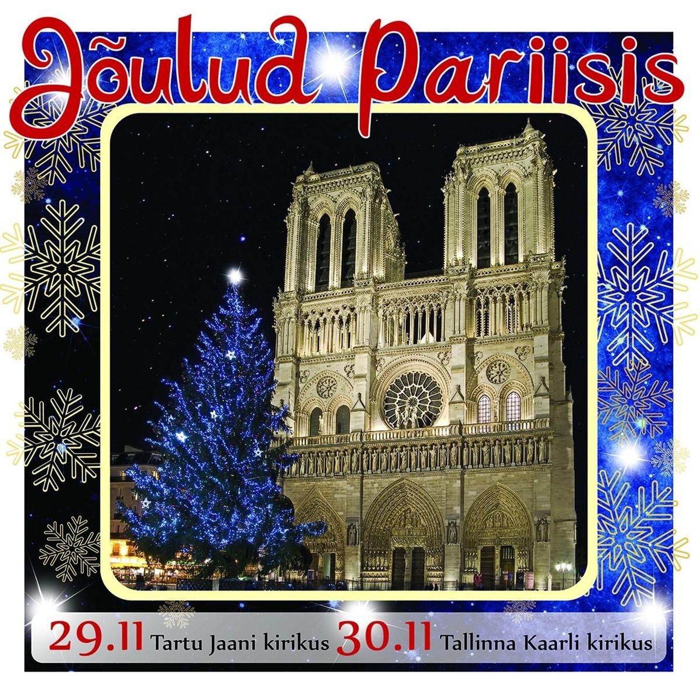 Kontsert ''Jõulud Pariisis''
