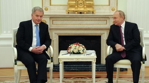Niinistö ja Putin arutasid telefonitsi Euroopa julgeolekuolukorda