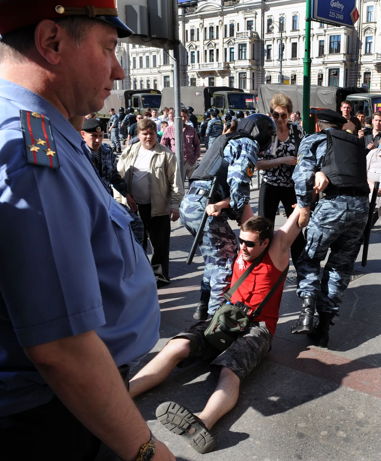 Arreteerimised Moskvas.