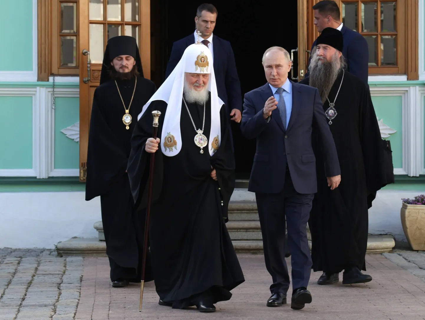 Moskva patriarh Kirill ja Venemaa president Vladimir Putin 26. juunil 2024. aastal.