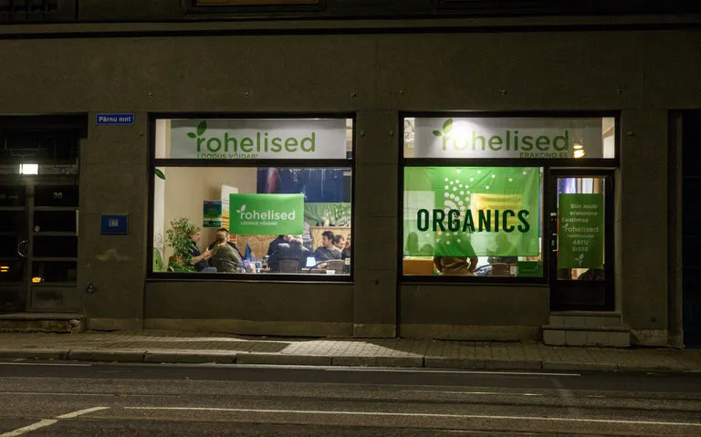 Eestimaa Rohelised valimispidu