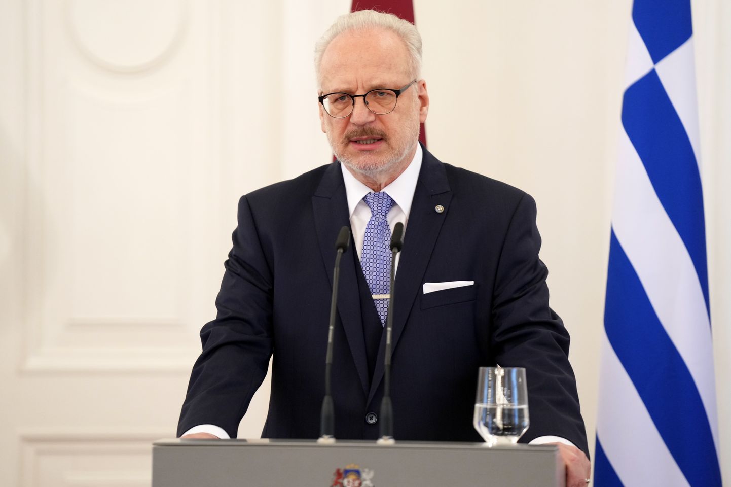 Latvijas prezidents Egils Levits.