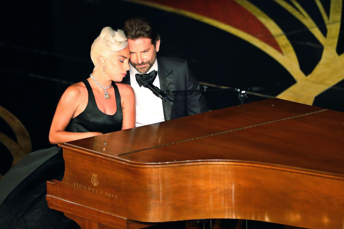 Lady Gaga ja Bradley Cooper 91. Oscarite galal.