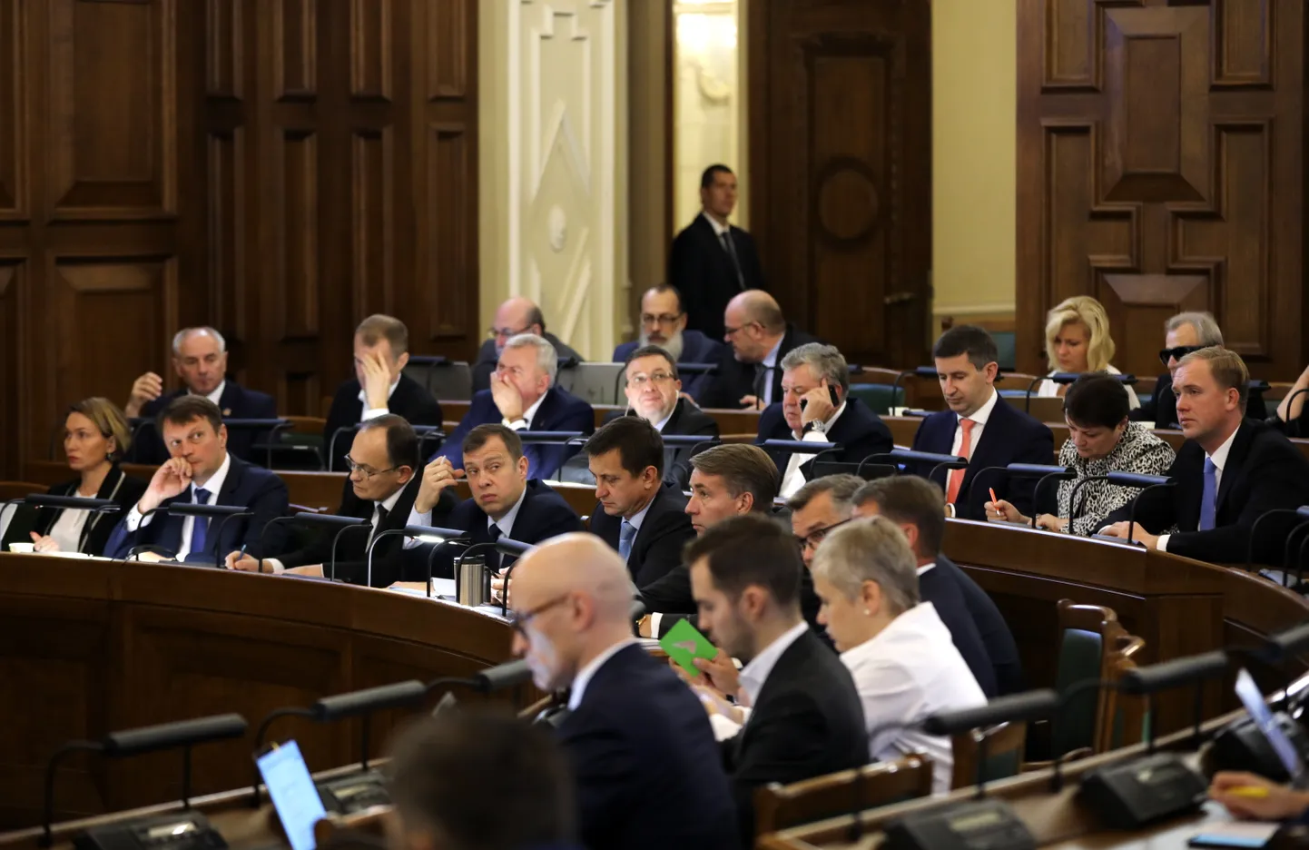 Заседание Сейма Латвии