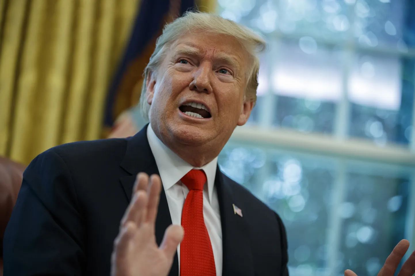 USA president Donald Trump.