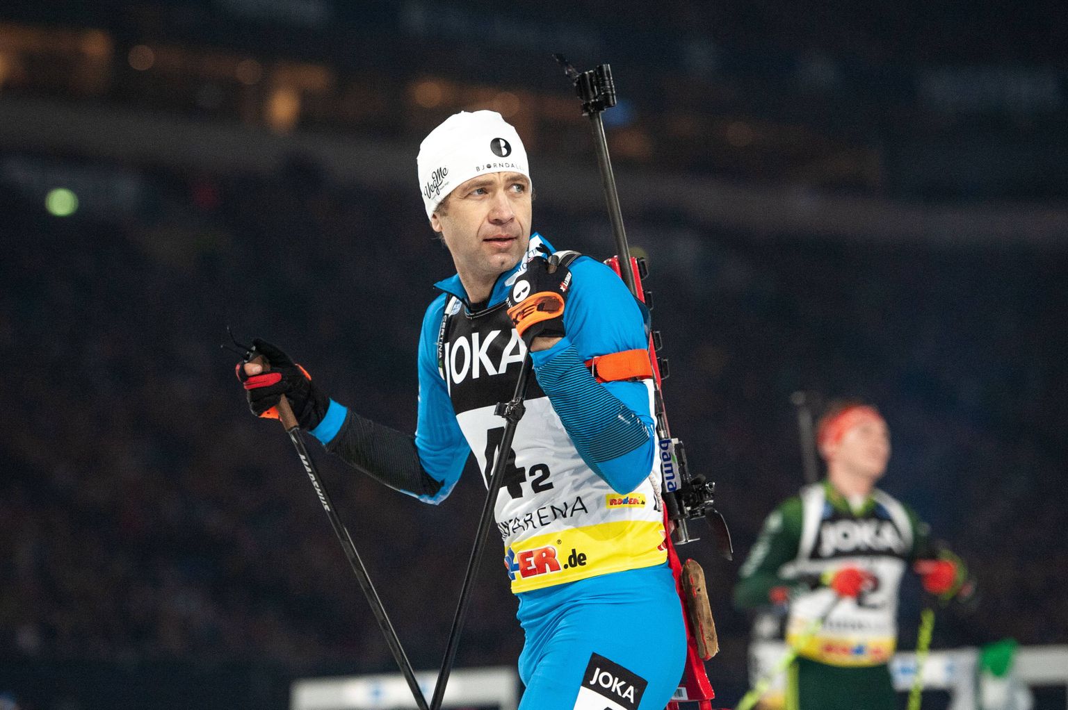 Endine Norra laskesuusataja Ole Einar Björndalen 2018. aastal.