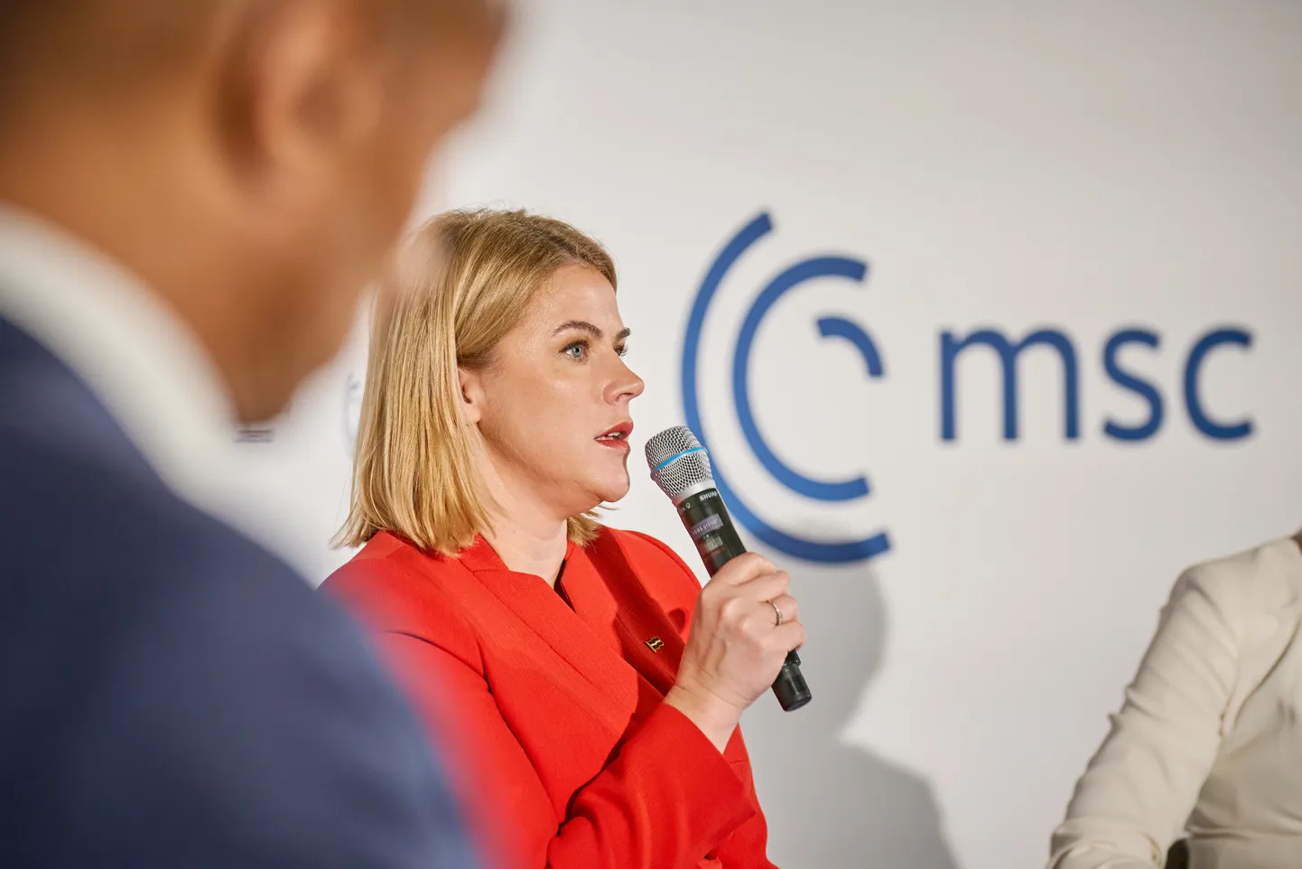Ministru prezidente Evika Siliņa Minhenes drošības konferencē