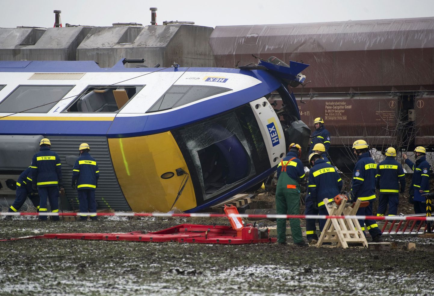 Saksamaa rongiõnnetuse võis põhjustada inimlik eksimus