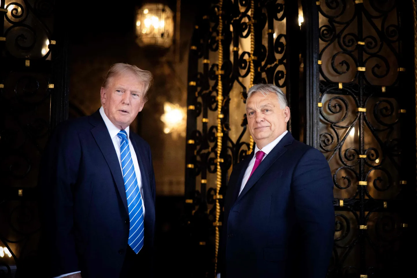 Donald Trump ja Viktor Orbán.