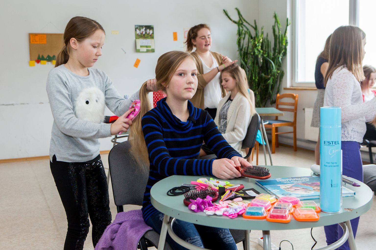 Tornimäe kooli õpilased.