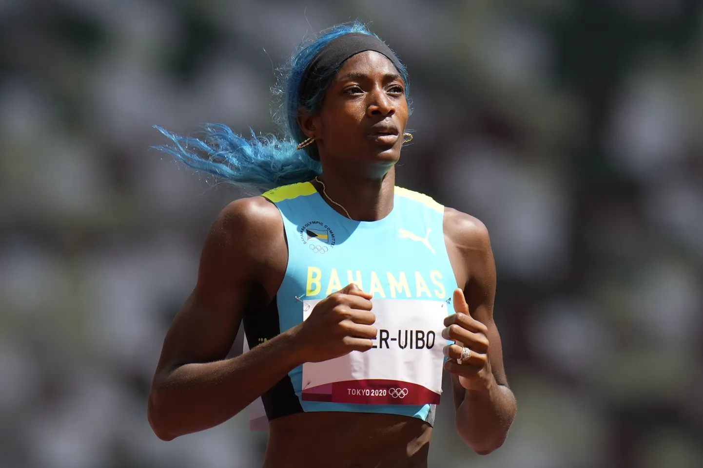 Shaunae Miller-Uibo Tokyo olümpial.