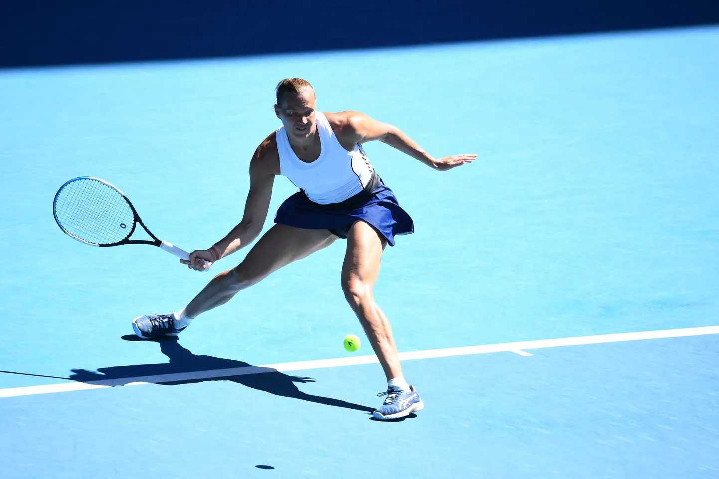 Kaia Kanepi Austraalia lahtistel.